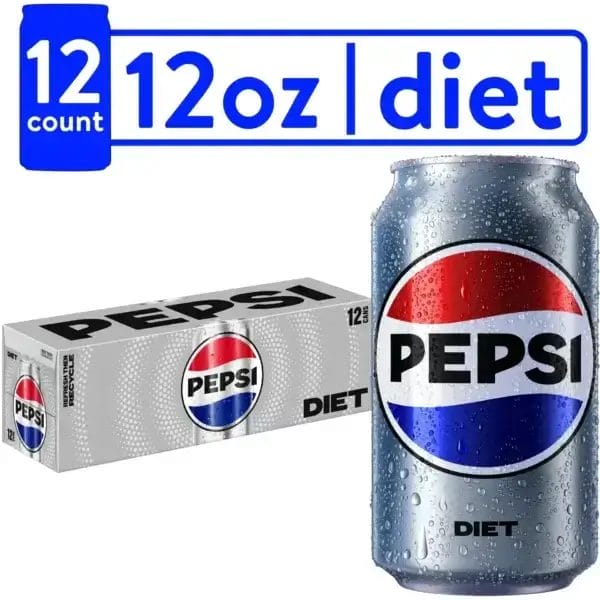 Diet Pepsi, 12 Oz Can