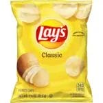 Lay's Classic Potato Chips, 1.5 Oz Bag/64 Count