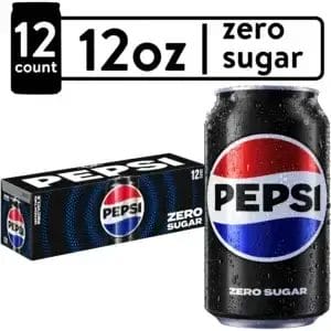 Pepsi Zero Sugar, 12 Oz Can