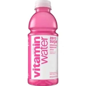 Vitaminwater Zero Shine Strawberry Lemonade, 20 Oz Bottle