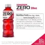 POWERADE Zero Red Fruit Punch, 20 Oz Bottle