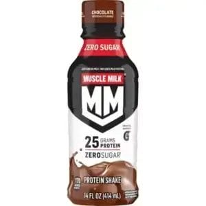 Muscle Milk Genuine Chocolate 25G Protein, 14 Oz Bottle