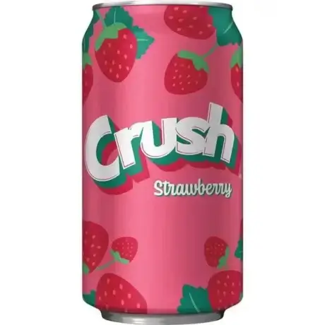 Crush Strawberry, 12 Oz Can