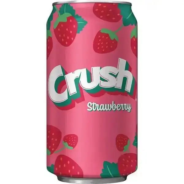 Crush Strawberry, 12 Oz Can