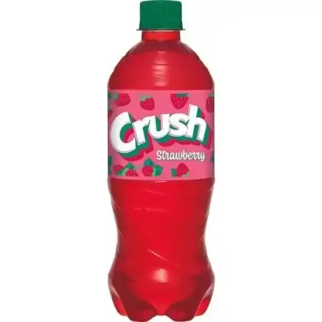 Crush Strawberry, 20 Oz Bottle