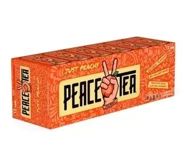 Peace Tea Just Peachy 12 Oz Cans - Bulk Savings Here