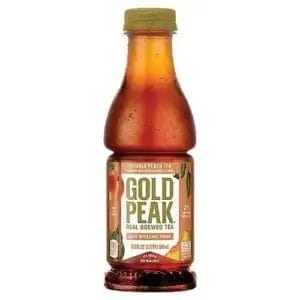 Gold Peak Georgia Peach Iced Tea Drink, 18.5 Oz Bottle