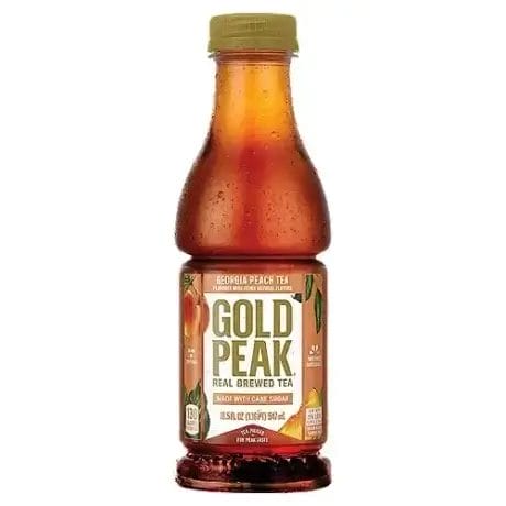 Gold Peak Georgia Peach Iced Tea Drink, 18.5 Oz Bottle