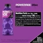 POWERADE Grape, 20 Oz Bottle