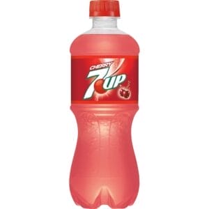 7UP Cherry, 20 Oz Bottle