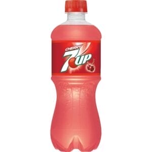 7UP Cherry, 20 Oz Bottle