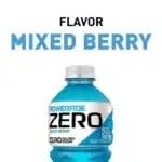 POWERADE Zero Mixed Berry, 20 Oz Bottle