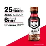 Muscle Milk Genuine Chocolate 25G Protein, 14 Oz Bottle