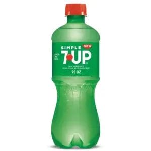 7UP Lemon Lime, 20 Oz Bottle