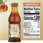 Gold Peak Georgia Peach Iced Tea Drink, 18.5 Oz Bottle