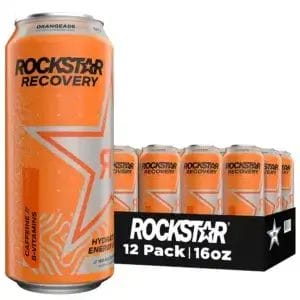 Rockstar Recovery Orangeade, 16 Oz Can