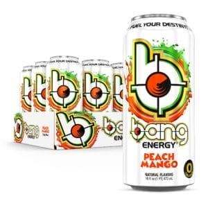 Bang Peach Mango Energy, 16 Oz Can