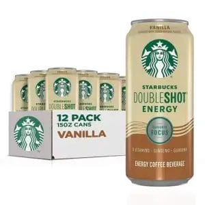 Starbucks Doubleshot Energy Vanilla, Coffee, 15 Oz Can