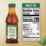 Gold Peak Sweet Black Tea, 18.5 Oz Bottle