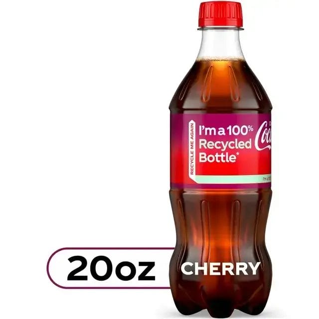 Coca-Cola Cherry, 20 Oz Bottle