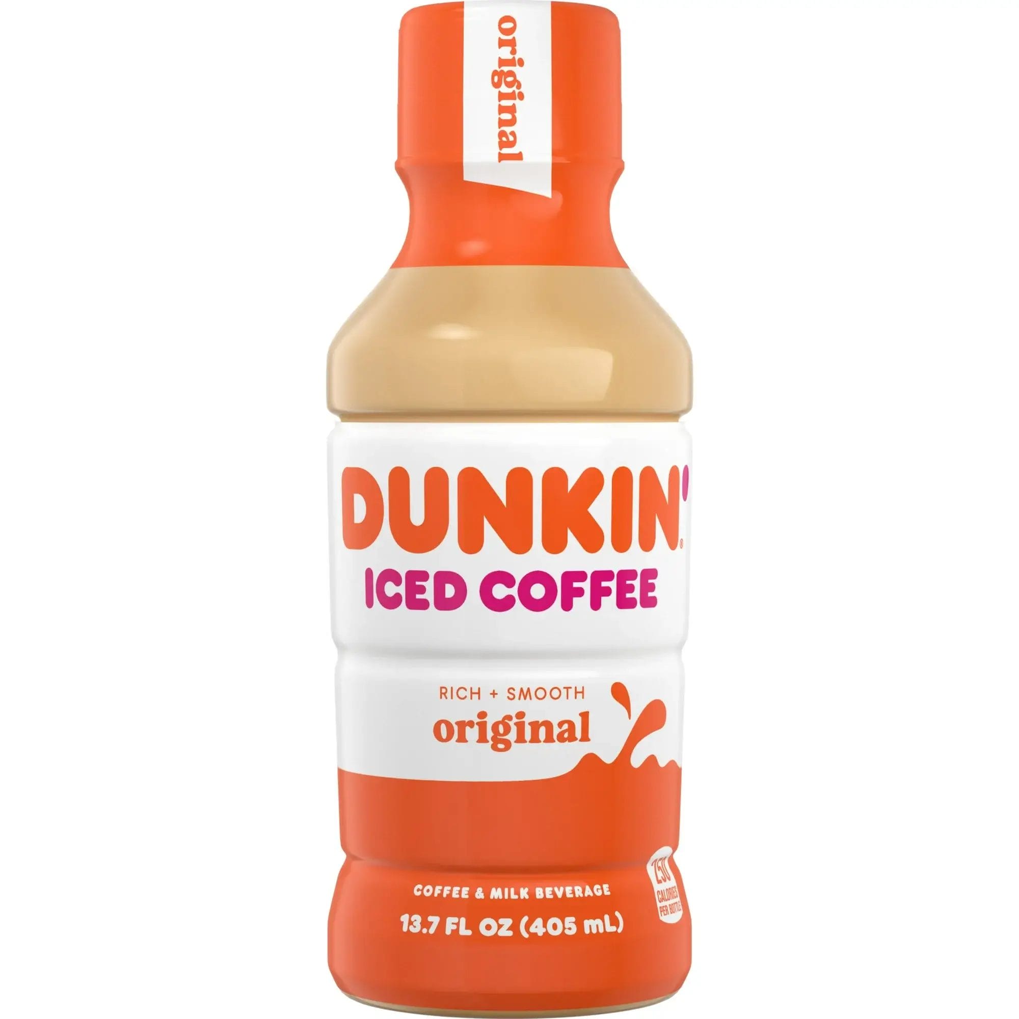 Dunkin Original Iced Coffee, 13.7 Oz Bottle
