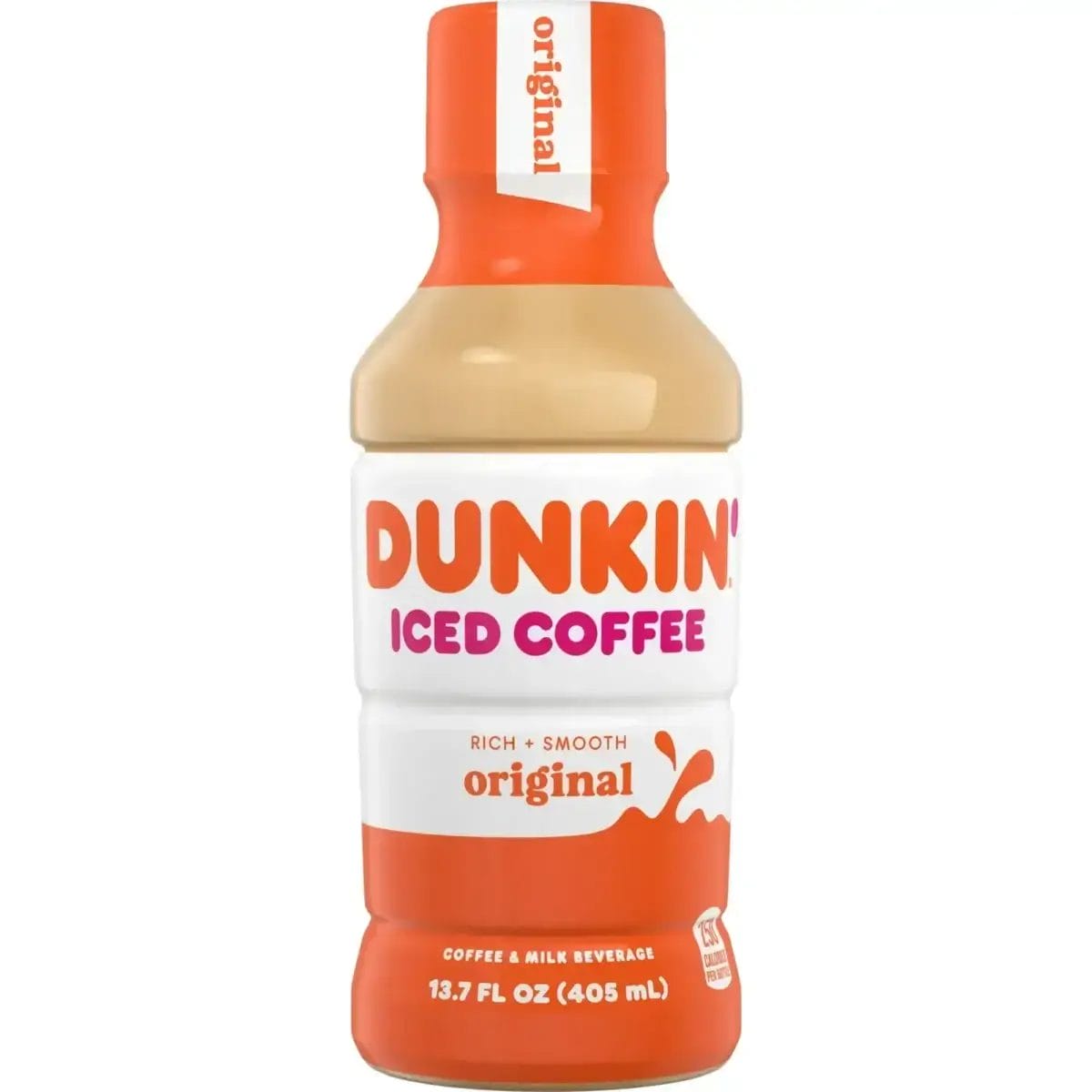 Dunkin Original Iced Coffee, 13.7 Oz Bottle