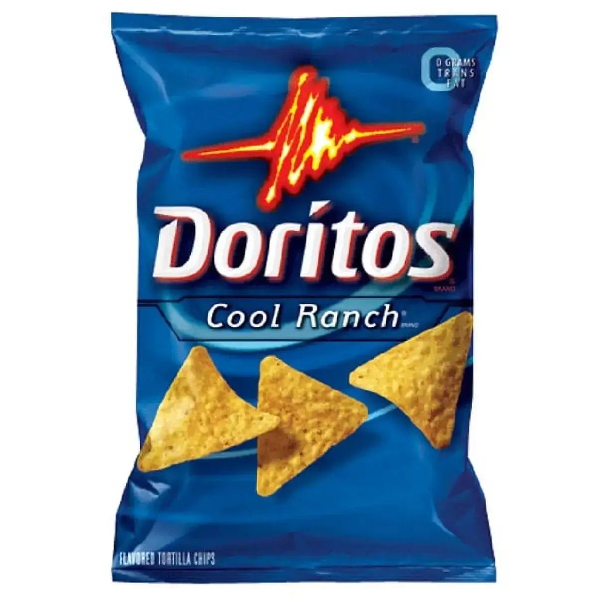 Doritos Cool Ranch Flavored Tortilla Chips, 1.75 Oz Bags/64