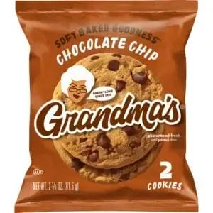 Grandma's Cookie Chocolate Chip, 2.5 Oz Bags/60