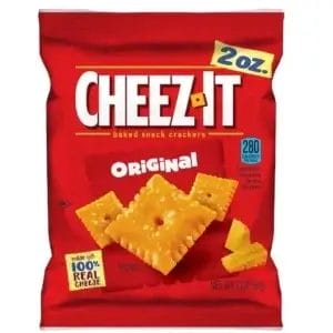 Cheez-It Crackers, Original, 2 Oz - Bags/60