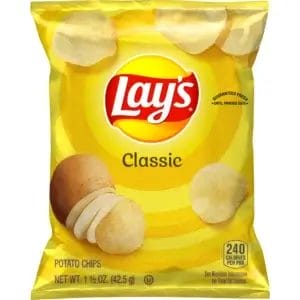 Lay's Classic Potato Chips, 1.5 Oz Bags/64