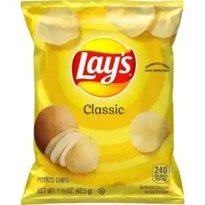 Lay's Classic Potato Chips, 1.5 Oz Bags/64