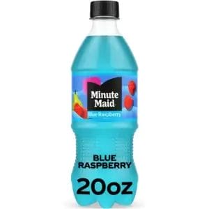 Minute Maid Blue Raspberry, 20 Oz Bottle