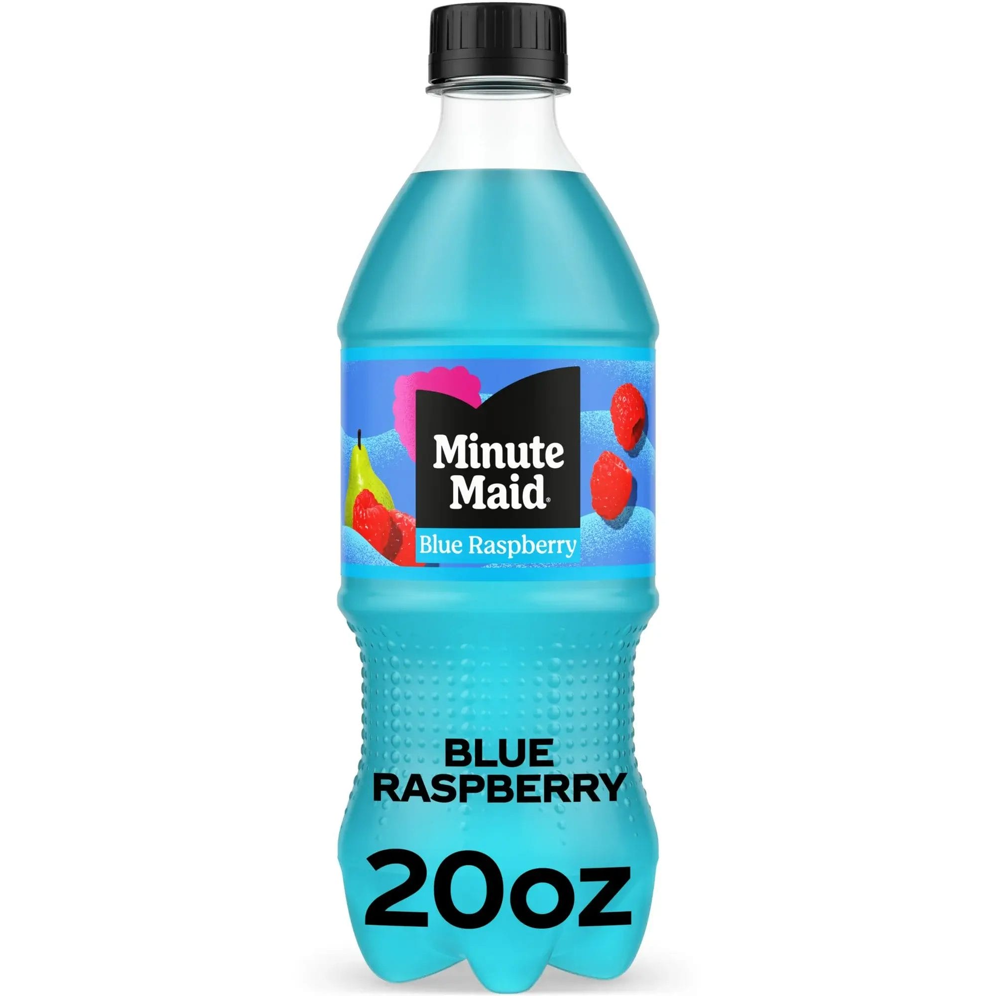 Minute Maid Blue Raspberry, 20 Oz Bottle