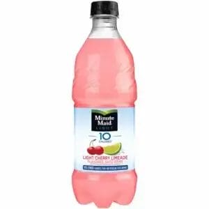 Minute Maid Light Cherry Limeade, 20 Oz Bottle