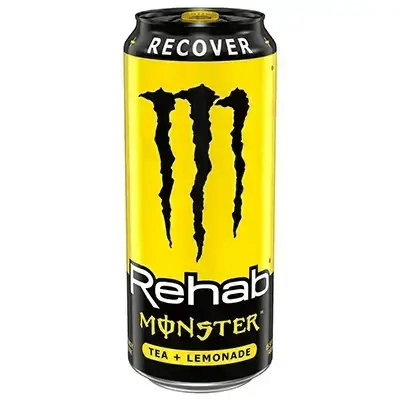 Monster Rehab Tea Lemonade, 16 Oz Can