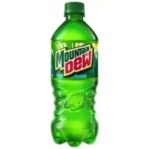 Mountain Dew, 20 Oz Bottle
