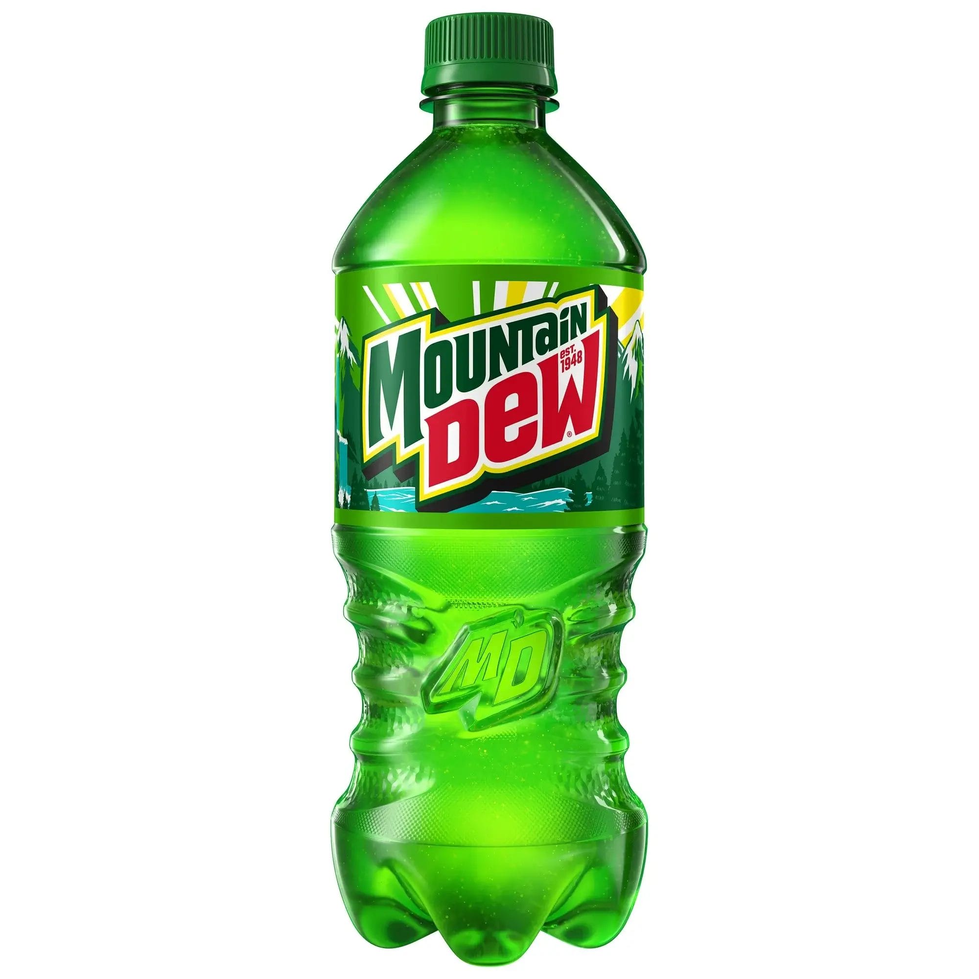 Mountain Dew, 20 Oz Bottle