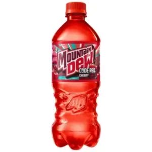 Mountain Dew Code Red, 20 Oz Bottle