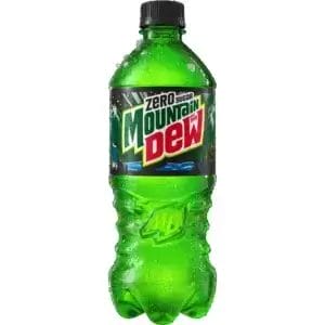 Mountain Dew Zero Sugar, 20 Oz Bottle