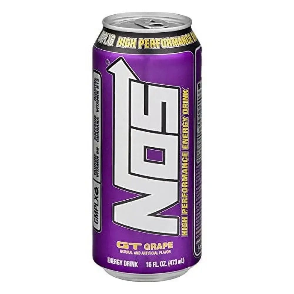 NOS Energy Grape, 16 Oz Can