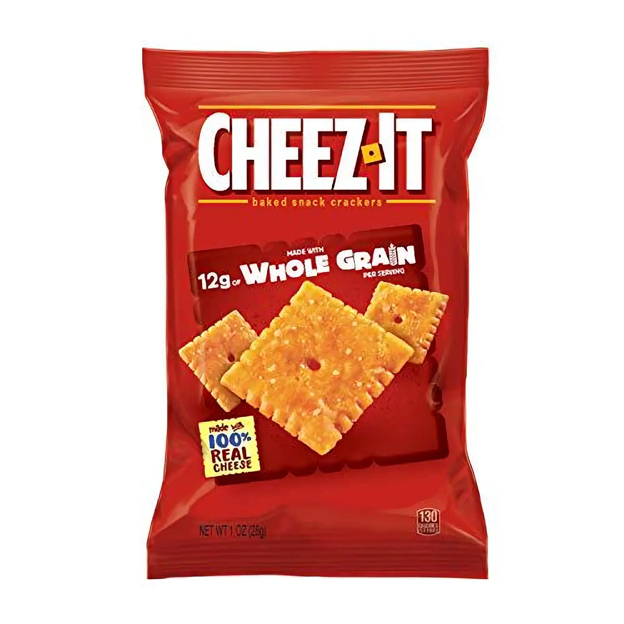 Cheez-It Crackers, Original Whole Grain, 1 Oz - Bags/60