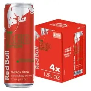 Red Bull Red Edition Watermelon Energy Drink, 12 Oz Can