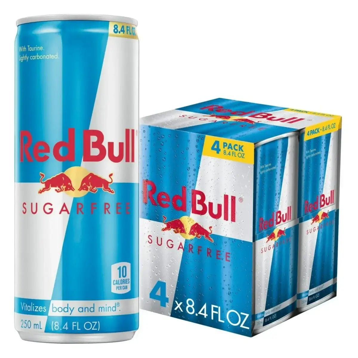 Red Bull Energy Drink Sugar Free, 8.4 Oz Can