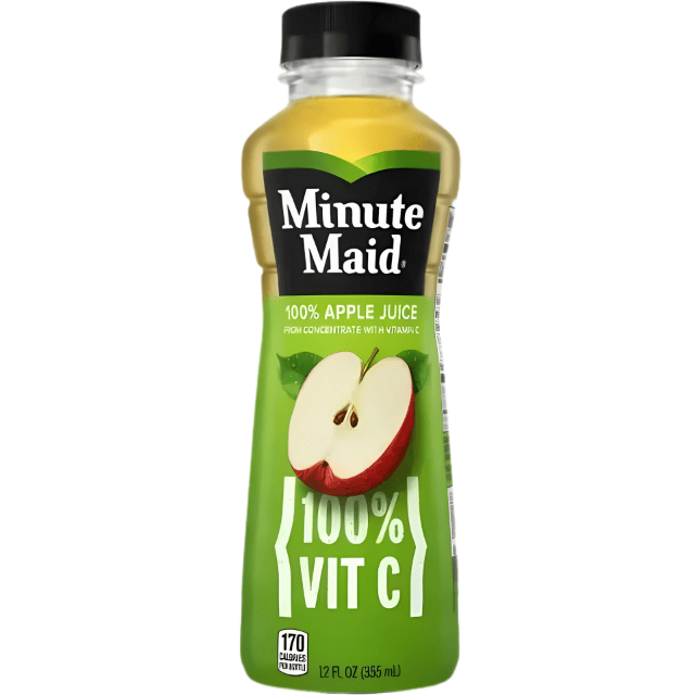 Minute Maid Apple Juice, 12 Oz Bottle – Juice in 12 Oz Bottle bottles