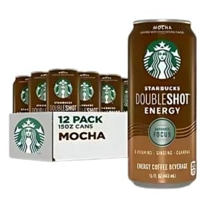 Starbucks Doubleshot Energy Coffee, Mocha, 15 Oz Can