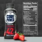 Core Power Protein Strawberry Elite 42G, 14 Oz Bottle
