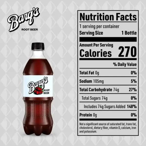 Barq's Root Beer, 20 Oz Bottle