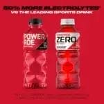 POWERADE Zero Red Fruit Punch, 20 Oz Bottle