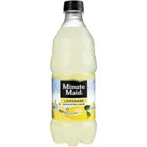 Minute Maid Lemonade, 20 Oz Bottle