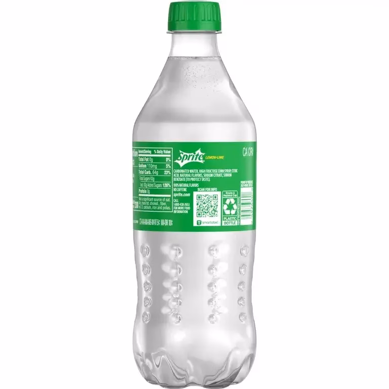 fSprite Lemon Lime, 20 Oz Bottle